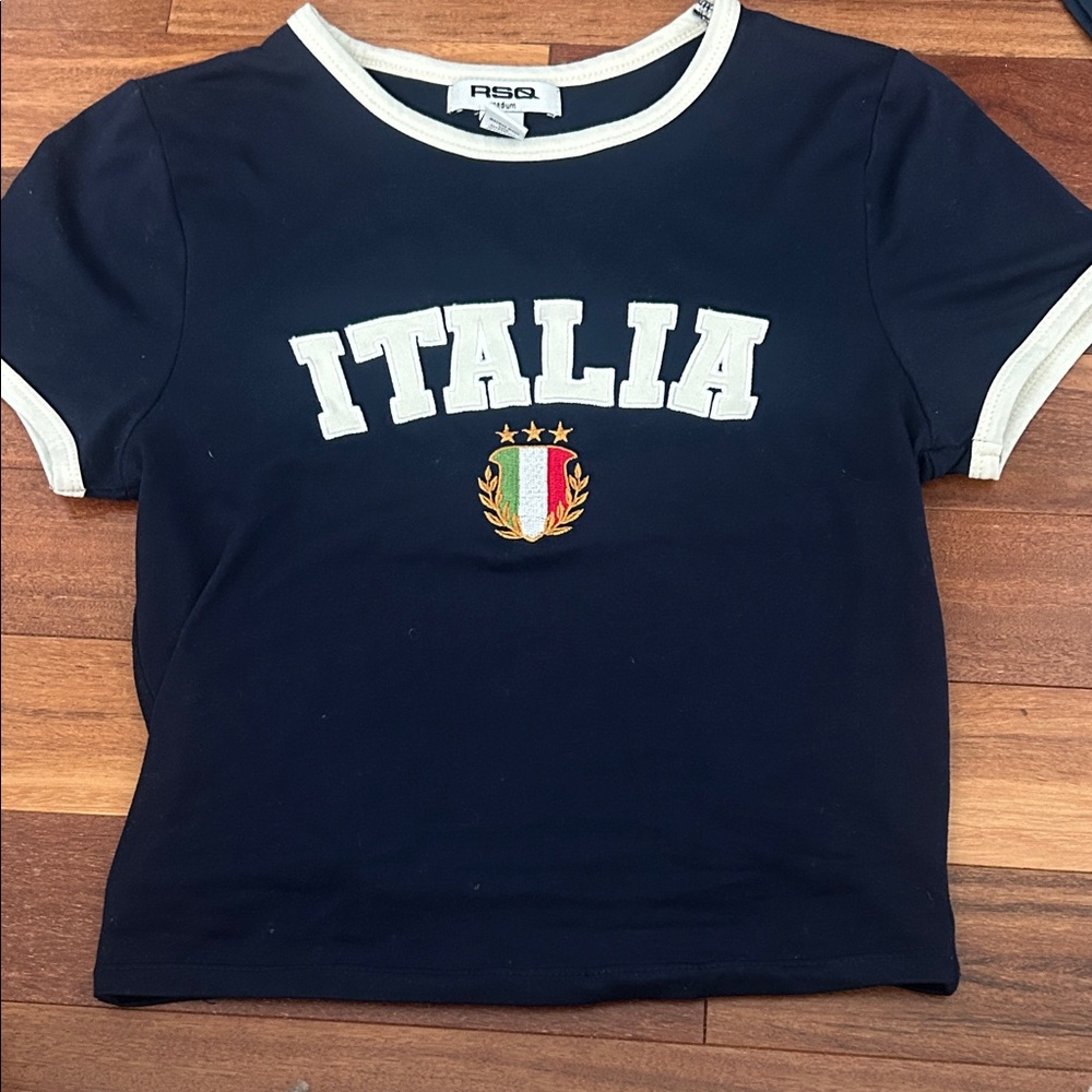 RSQ Dark Blue Italia Tee